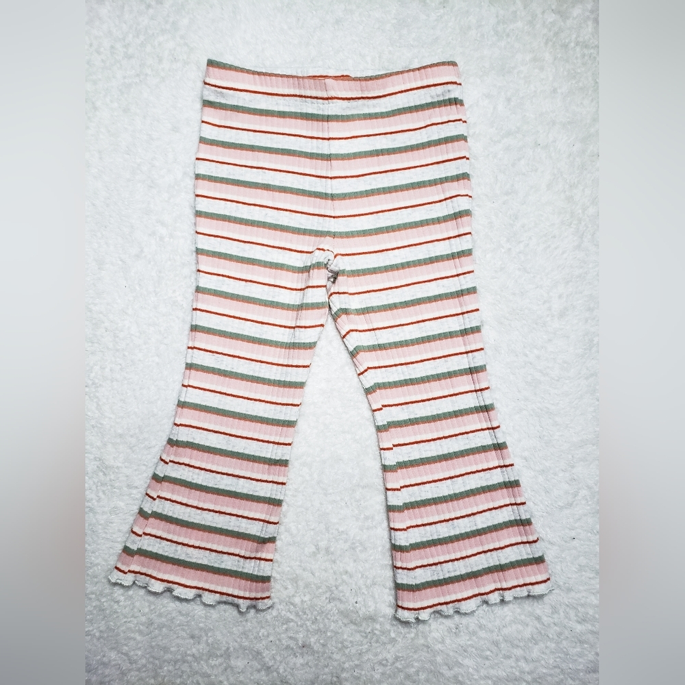 Ribbed Flare Pants